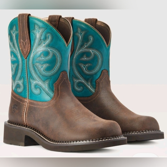 Ariat Shoes - Ariat Fatbaby Heritage Western Boot Size 7, No Box, NWT, Hickory/Shamrock